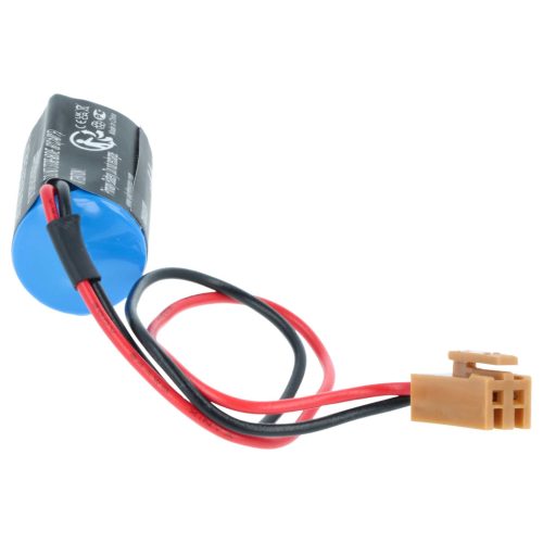 VHBW CNC Controller Battery LS14250-MR, FBT030A, FBT020A, ER3V/3.6V, NP8P-BT - 1000 mAh 3.6 V Li-MnO2