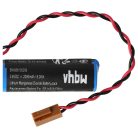 VHBW CNC Controller Battery Toshiba ER6V, JAE2P - 2000 mAh 3.6 V Li-MnO2