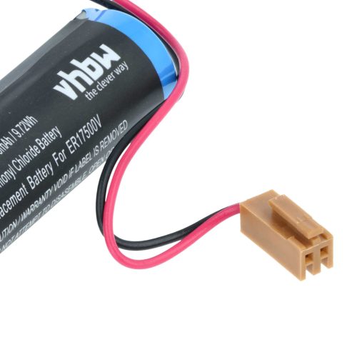 VHBW CNC Controller Battery Replacement for Maxell ER17/33 - 2700 mAh 3.6 V Li-MnO2