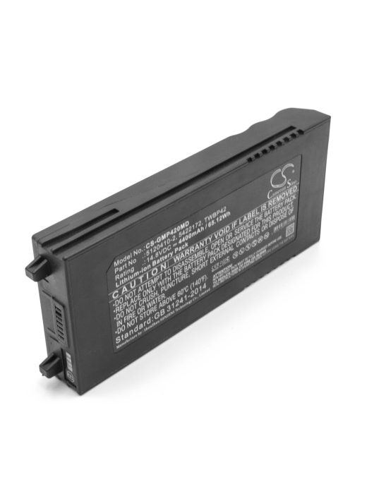 GE M2836, M2836NO, 5422172, 5120410-2 Akkumulátor - 4400 mAh 14,8 V Li-Ion