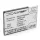 VHBW Mobile Phone Battery Alcatel TLI020F7 - 1950 mAh 3.8 V Li-Ion