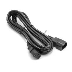 VHBW C13 / C14 Power Cable Adapter 3m