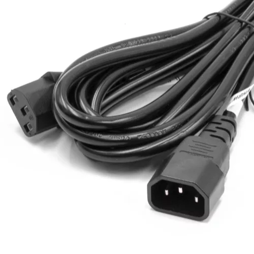 VHBW C13 / C14 Power Cable Adapter 3m