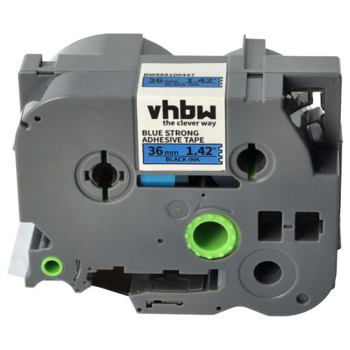 VHBW Brother TZE-S561 Label Tape - 36 mm, Black-Blue, Extra Sharp