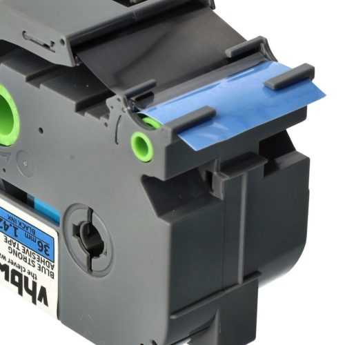 VHBW Brother TZE-S561 Label Tape - 36 mm, Black-Blue, Extra Sharp
