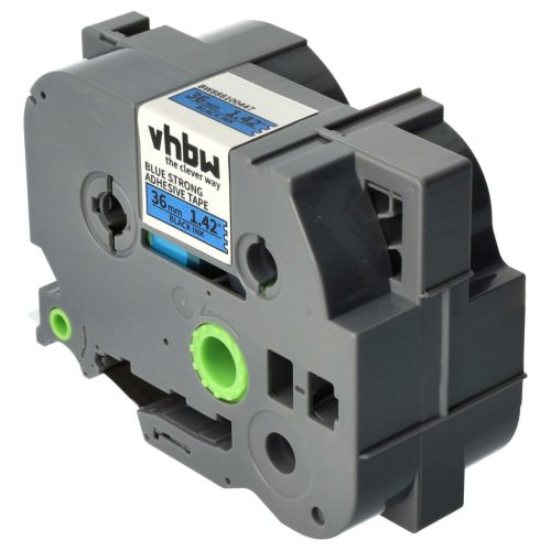 VHBW Brother TZE-S561 Label Tape - 36 mm, Black-Blue, Extra Sharp