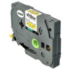 VHBW Brother HS631, AHS-631, 11,7 mm, Fekete-Sárga, 7 mm