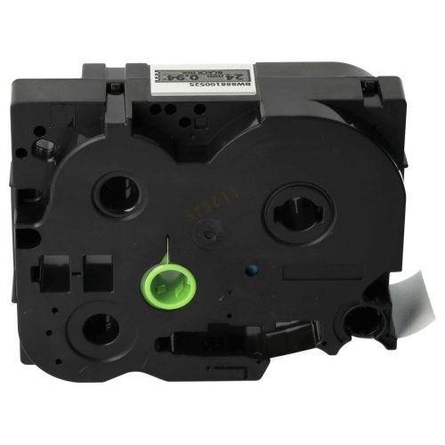 VHBW Brother AHe-S951, HGE-S951, HGES951 Label Tape - 24 mm, Black-Silver