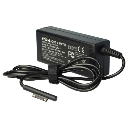 VHBW Power Adapter replaces Microsoft A1800 for Microsoft Notebook - 14.1 cm