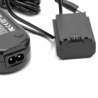 VHBW Tápegység AC-FZ100-at fényképezőgéphez + DC csatolóhoz - 2,85 m, 8 V 3,0 A