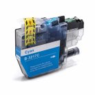 VHBW Brother LC-3217C Tintenpatrone - Cyan 12 ml + Chip