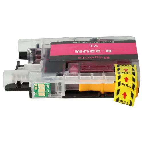 VHBW Brother LC22UM Tintenpatrone - Magenta 15 ml + Chip