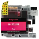 VHBW Brother LC22UM Tintenpatrone - Magenta 15 ml + Chip