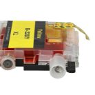 VHBW Brother LC-22U Y Tintenpatrone, 15 ml, Gelb, Chip