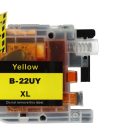 VHBW Brother LC-22U Y Tintenpatrone, 15 ml, Gelb, Chip