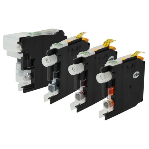 VHBW Tintenpatrone Brother LC22UBK, LC-22UBKXL - B/C/M/Y