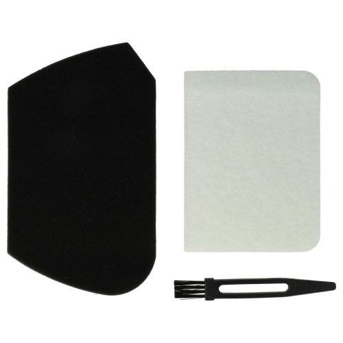 VHBW 4-teiliges Filter/Bürsten Set für Rowenta ZR005501, ZR005401 Moulinex Staubsauger