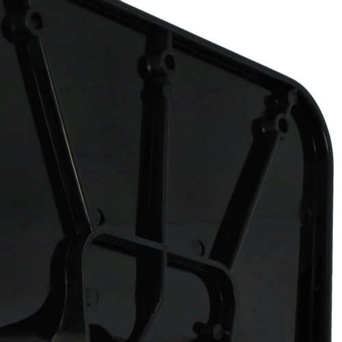 VHBW Wandhalterung für Staubsaugerrohr - 4-5 Schlauchschlaufen