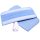 VHBW Dirt Devil 0319001 Cleaning Cloth Set (3 pieces) for Steam Mop - microfiber/cotton