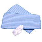 VHBW Dirt Devil 0319001 Cleaning Cloth Set (3 pieces) for Steam Mop - microfiber/cotton