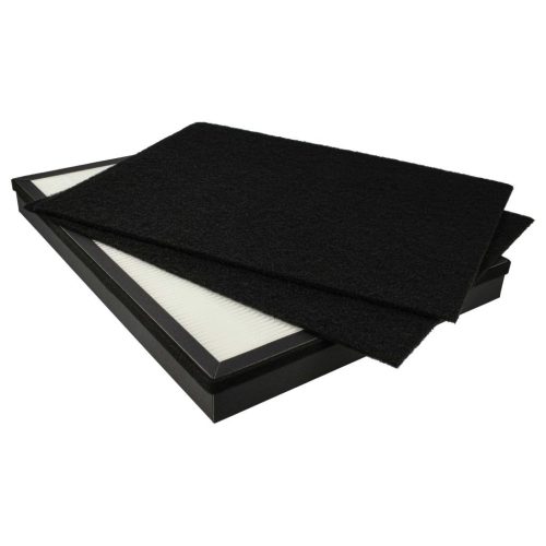 VHBW Rowenta XD6040F0, 3-piece Filter Set - H10 HEPA Filter, Activated Carbon Filter