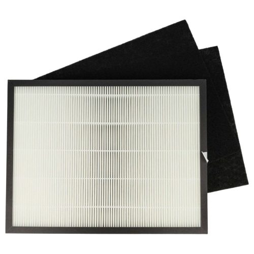 VHBW Rowenta XD6040F0, 3-piece Filter Set - H10 HEPA Filter, Activated Carbon Filter