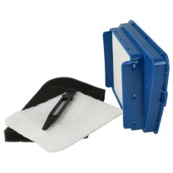   VHBW 4-teiliges Filter/Bürsten Set für Rowenta ZR004601 Moulinex Staubsauger