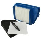 VHBW 4-teiliges Filter/Bürsten Set für Rowenta ZR004601 Moulinex Staubsauger