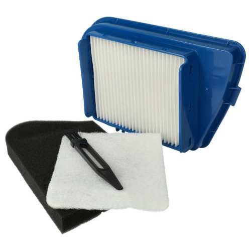 VHBW 4-teiliges Filter/Bürsten Set für Rowenta ZR004601 Moulinex Staubsauger