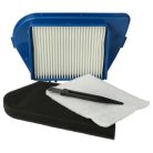 VHBW 4-teiliges Filter/Bürsten Set für Rowenta ZR004601 Moulinex Staubsauger