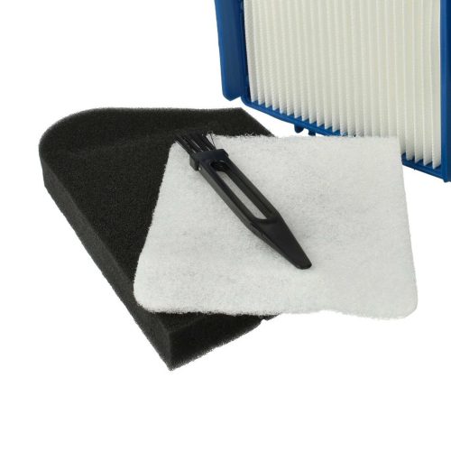 VHBW 4-teiliges Filter/Bürsten Set für Rowenta ZR004601 Moulinex Staubsauger