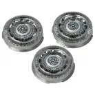 VHBW Shaving Head Philips SH90, SH90/60 - 3 pcs stainless steel