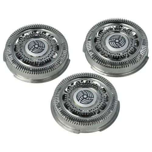 VHBW Shaving Head Philips SH90, SH90/60 - 3 pcs stainless steel