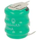 VHBW Gombelem Akkumulátor V80H - 80 mAh 3,6 V NiMH