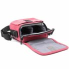 VHBW Kameratasche DMC-FZ2000 - Schwarz/Rot, 195 x 155 x 115 mm