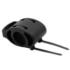 VHBW Handlebar Mount for Sports Watch - Black Silicone