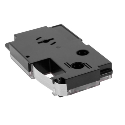 VHBW Casio XR-9GX Etikettenband, 9 mm, Schwarz-Transparent