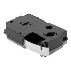 VHBW Casio XR-12GWE Etikettenband, 12 mm, Schwarz-Weiß