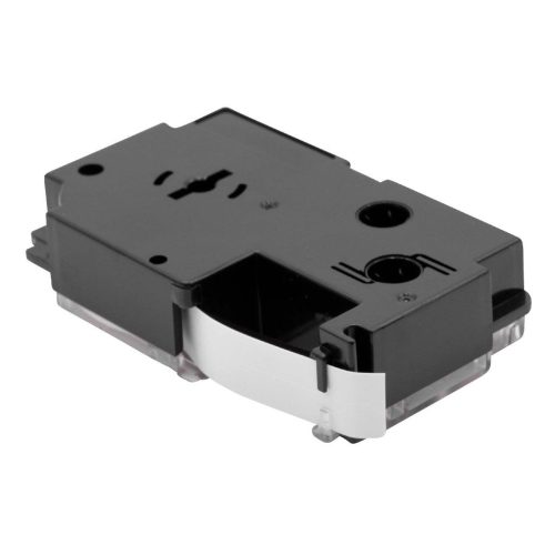 VHBW Casio XR-12GWE Etikettenband, 12 mm, Schwarz-Weiß