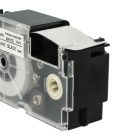 VHBW Casio XR-24GWE Etikettenband, 24 mm, Schwarz-Weiß
