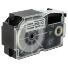 VHBW Casio XR-24GWE Etikettenband, 24 mm, Schwarz-Weiß