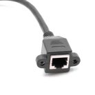 VHBW Cat6 RJ45 dugó - RJ45 aljzat hosszabbítókábel, 0,3 m