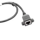VHBW Cat6 RJ45 Dugó RJ45 Aljzat Hosszabbítókábel, 0,5 m