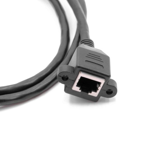 VHBW Cat6 RJ45 dugó - RJ45 aljzat hosszabbítókábel, 1 m