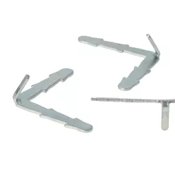   VHBW Universal Oven Door Seal, Square Corner Hooks, 3m, Black