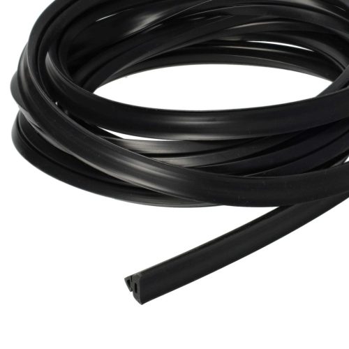 VHBW Univerzális Sütőajtó Tömítés, Szögletes Sarokhorgok, 3m, Fekete