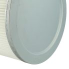 VHBW 1x Bosch 2607432008 Patronenfilter, Weiß/Silber/Blau