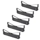 VHBW Printer Ribbon KX-P1131 - Black