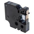 VHBW Dymo 18431 Label Tape - 9 mm, Black-Yellow