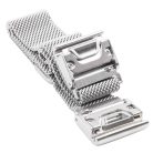 VHBW Garmin Fenix csuklópánt - 248 mm, rozsdamentes acél, ezüst